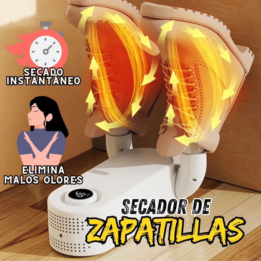 SECADOR DE ZAPATILLAS PORTÁTIL